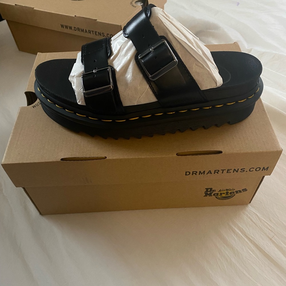Dr. Martens Black Myles Sandals